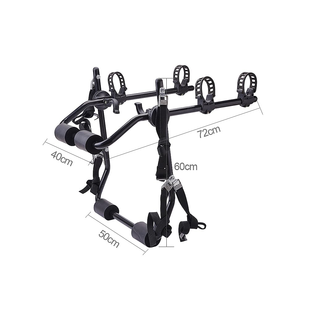 XIMINZ 2-Bike Rack for SUV Car Bicycle Rack Carrier 8-Point Support