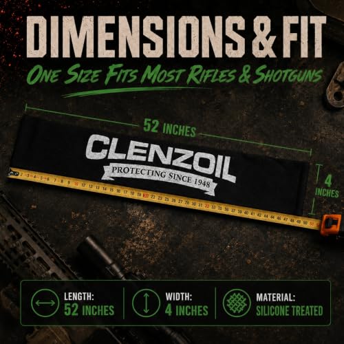 Clenzoil Firearm Protective Sleeve - Moisture-Resistant Gun Cover for Rifles & Shotguns