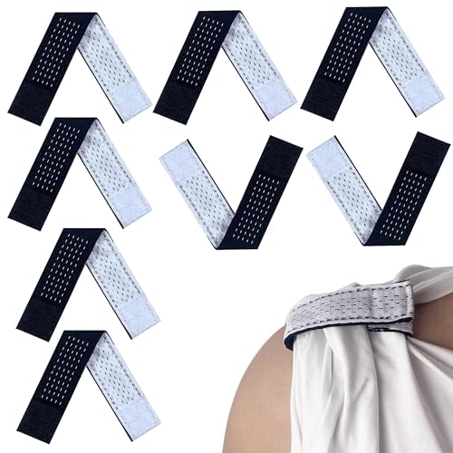 8-Pack Breathable Mesh Softball Sleeve Holders - Adjustable Black & White
