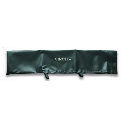 Vincita Mountain Bike Durable Water-Resistant Handlebar Cover Black XL with Hook and Loop Adjustable Strap Bike Cover Road Bicycles Bikepacking Accessories (Waterproof/Black)
