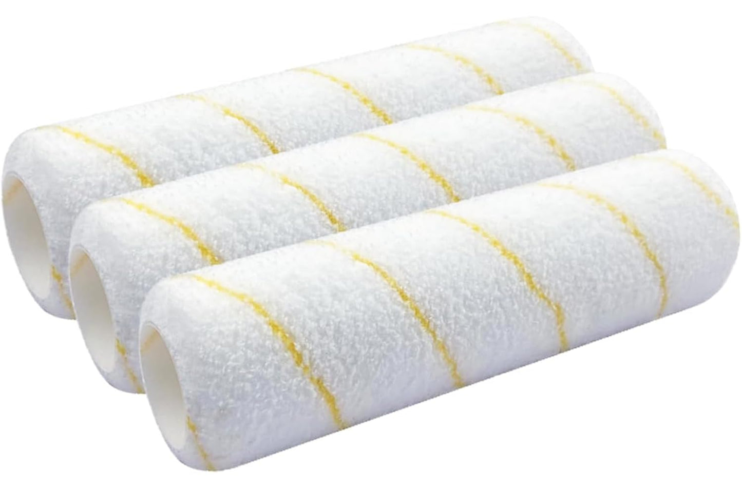 King Origin 9 Inch Microfiber Paint Roller Covers, 1/2" Nap, 3-Pack Paint Rollers for Wall & Ceiling Painting, Professional & Home Use