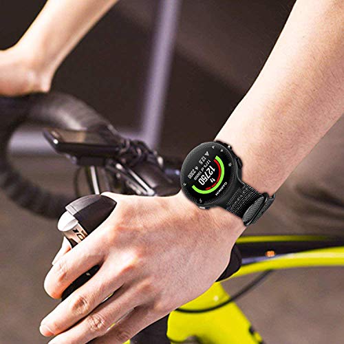 Nylon Sport Band for Garmin Forerunner 235 - Black