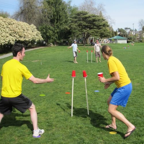 4-inch Non-Slip Spot Markers for Agility Training - 6/12/24 Pcs