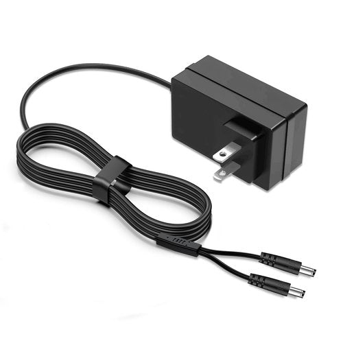4.2V Dual Charger for 3.7V Male and Female Heated Socks Gloves Insoles Boots Shoes Rechargeable Lithium Battery Replacement Power Adapter