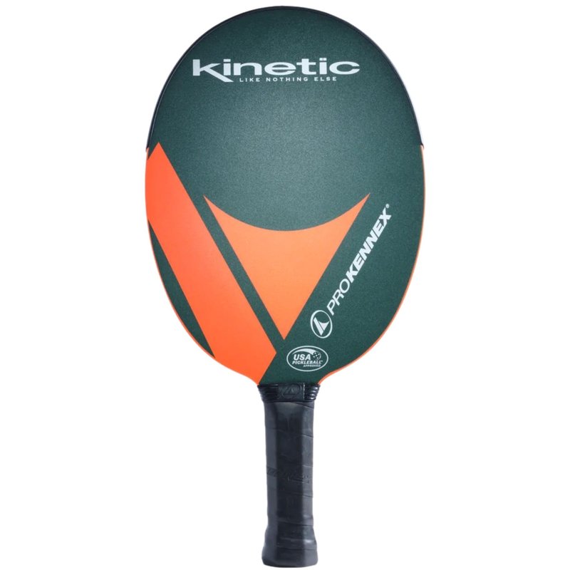 PROKENNEX Ovation Speed II - Pickleball Paddle with Toray T700 Carbon Fiber Inlay - Comfort Pro Grip - USAPA Approved (Forest Green/Orange)