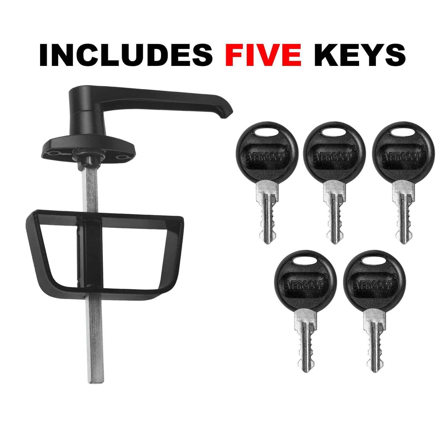 Double Door Shed Hardware Kit - Includes Barrel Bolt, Latch, and Double Door Hardware for Easy Installation for Gates, playrooms，Added Protection and Versatility