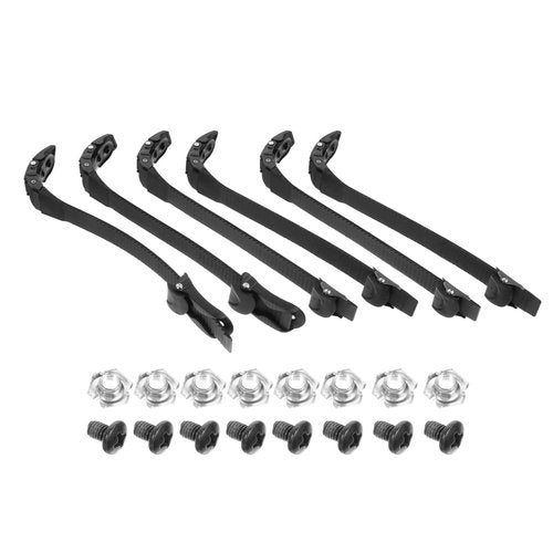 LIOOBO Ratchet Belt Shoes Accessories Inline Roller Shoes Strap: Replacements Screws Nuts Skates Buckles Snowboard Bindings Parts Shose Equipment Accessory 3 Sets Ratchet Belt Shoes Accessories
