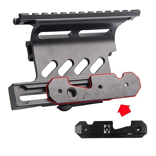 TPO MT002 Steel Side Plate Rail Scope Mount Side Plate for Scope Mount