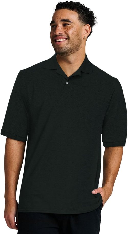 Jerzees Men's SpotShield Polo Shirts - Stain Resistant | Sizes S-5X Available