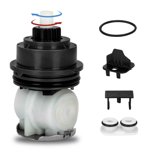 For Delta Shower Cartridge - Delta Faucet RP46463 for Delta Monitor 17 Series (2006-Present), RP46463 Delta Shower Cartridge Replacement, Fits Delta R10000 Series Valve with Seat and Adapter