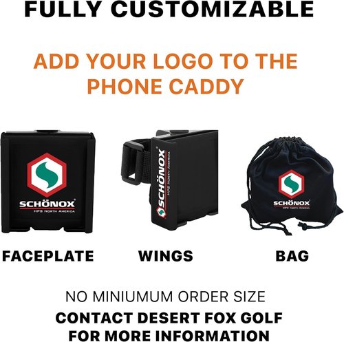 Desert Fox Golf Cart Phone Caddy for Arizona State Sun Devils Fans - Golf Cart Phone Holder & Accessories - Officially Licensed Golf Gifts