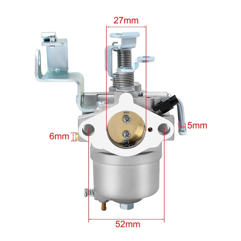 AloneGoer JN6-14101-14 Carburetor Fit for Yamaha G16 G17 G18 G19 G20 G21 1996-2002 4-Cycle Engine Golf Car Tune Up Kit Replace JN6-14101-15 JN6-13567-00 JN3-14101-00 with Air Filter