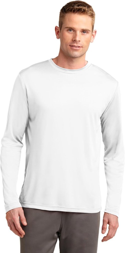 Clothe Co. Men's Long Sleeve Tee - Moisture-Wicking Dry Fit T-Shirt | Available in Big & Tall
