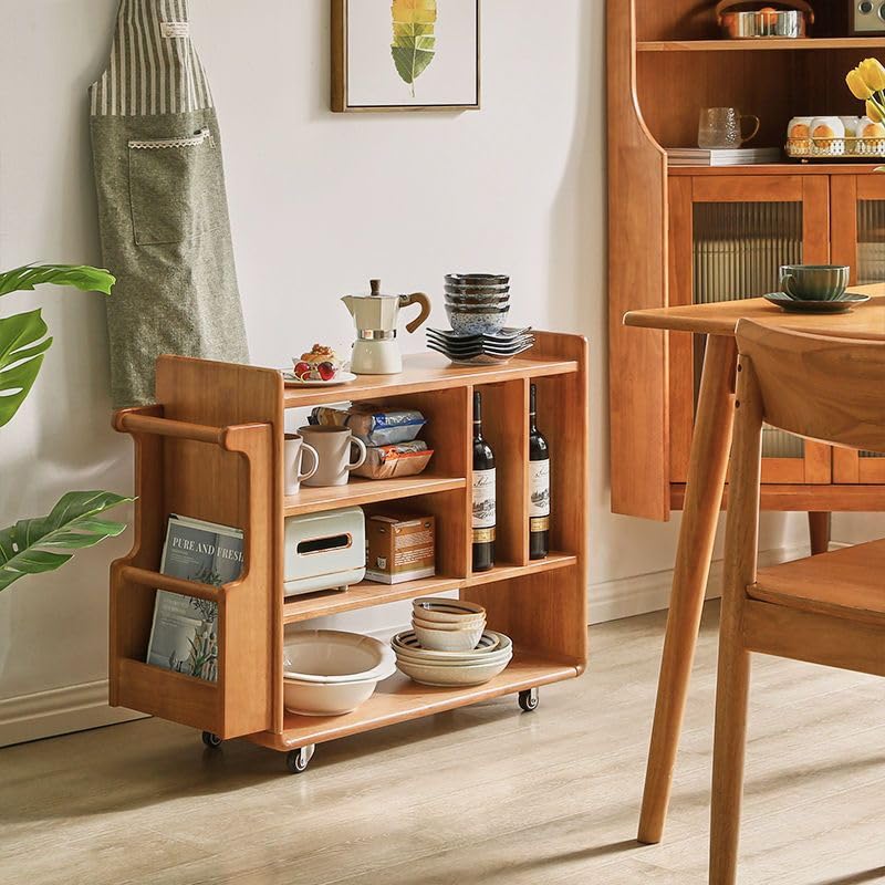 NERILEE 4-Pack 1 Inch M6x 15mm Swivel Caster Wheels with Mini Threaded Stem Small Tiny Shopping Cart Wheel Rubber TPE Perfect Caster Set for Small Furniture and Equipment