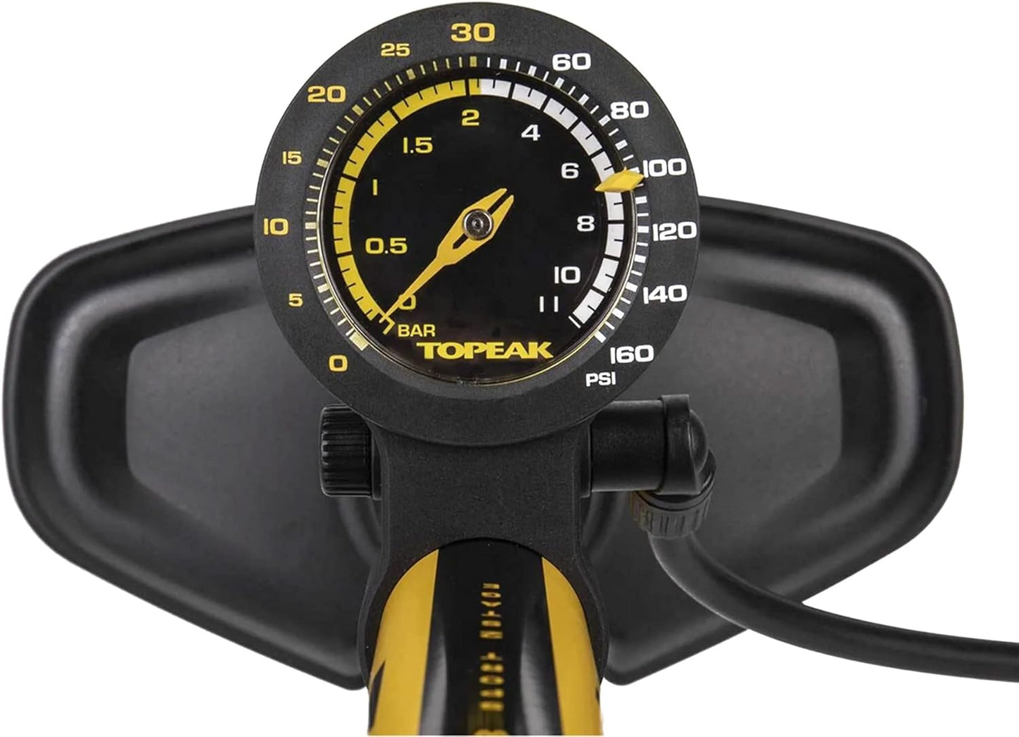 Topeak JoeBlow Sport 2Stage Bike Pump - Dual-Stage High Volume & Pressure, 160 PSI, TwinHead DX5