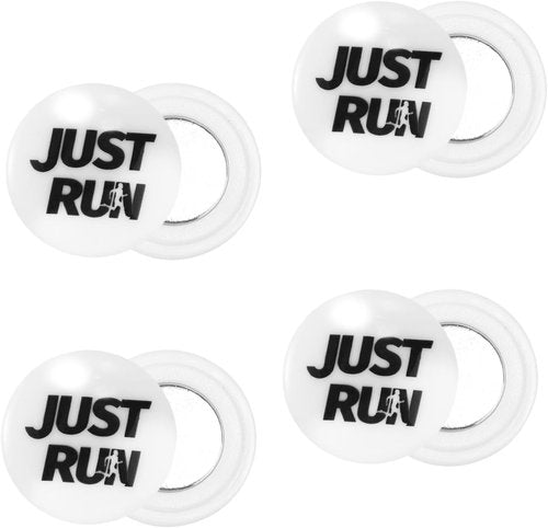 Magnetic Race Bib Clips by Skiennix - 4 Pairs of Durable Holders for Marathon Runners