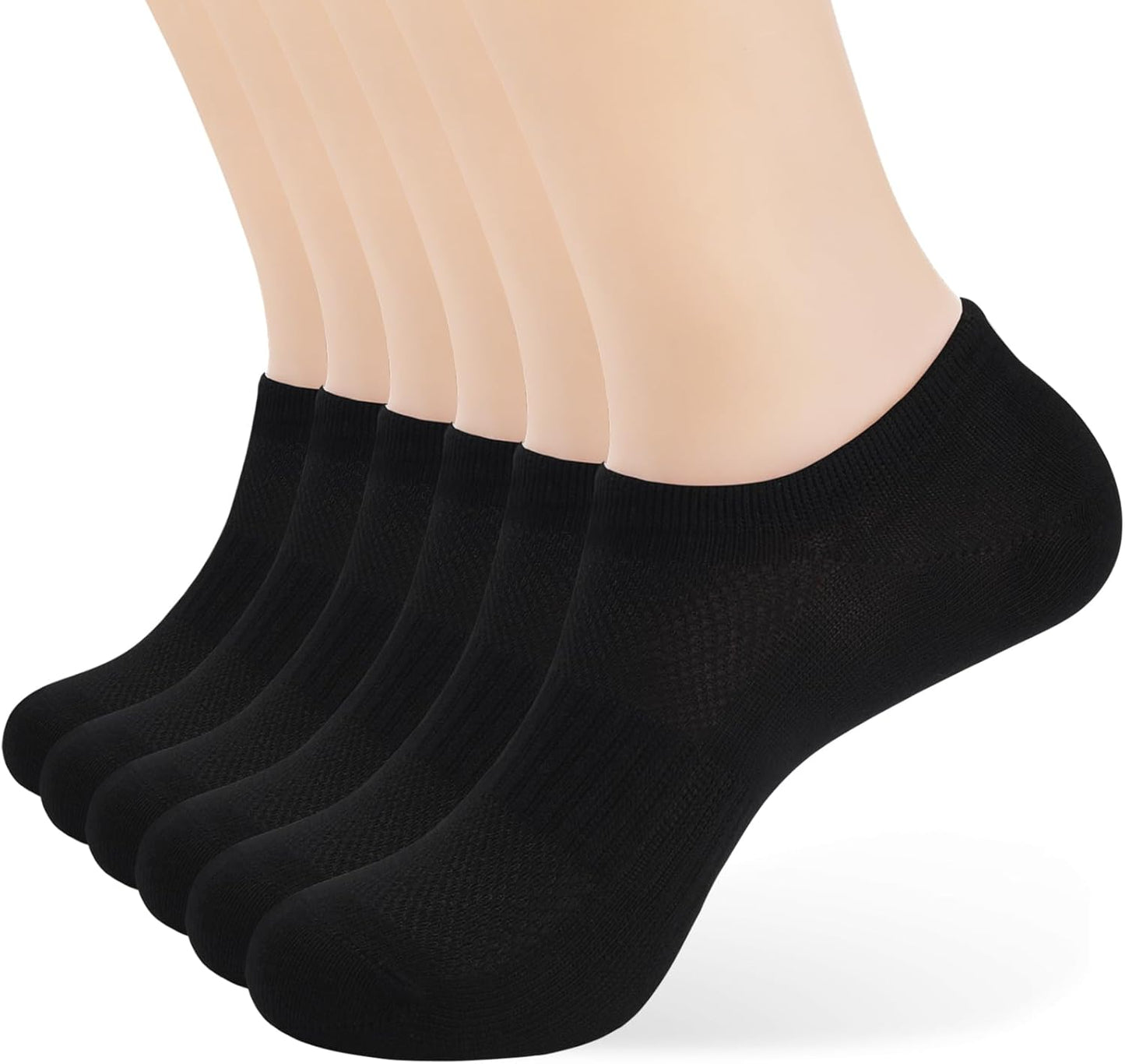 Skiennix No Show Socks - Low Cut Ankle Athletic Socks for Men & Women | Anti-Slip Invisible Liner