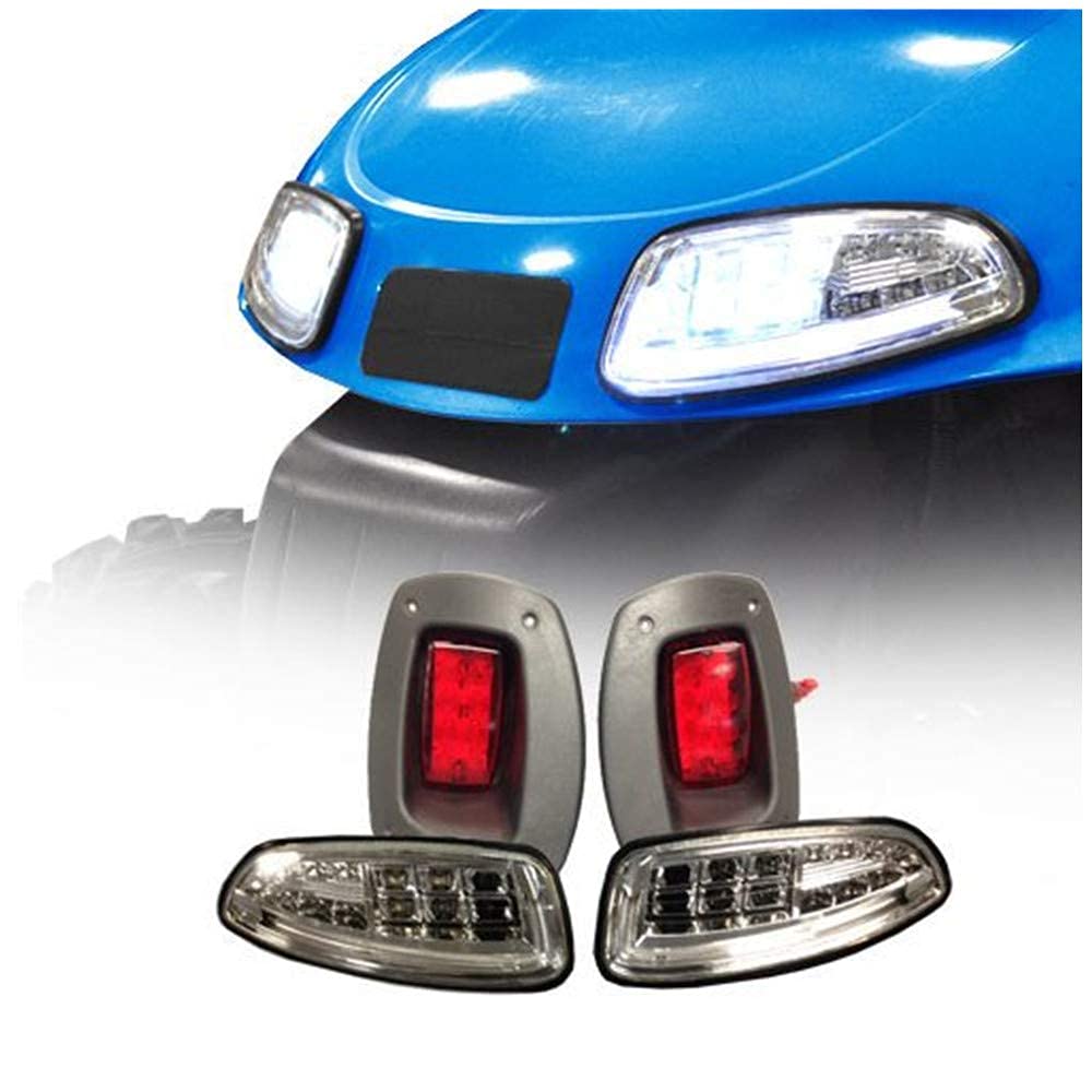 Dr.Acces Golf Cart LED Light Kit for EZGO RXV Golf Car Gas & Electric RXV Light Kit Yearly 2008-2015