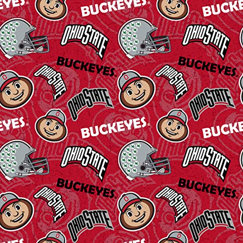 Licensed NCAA Cotton Fabric - College & University Prints