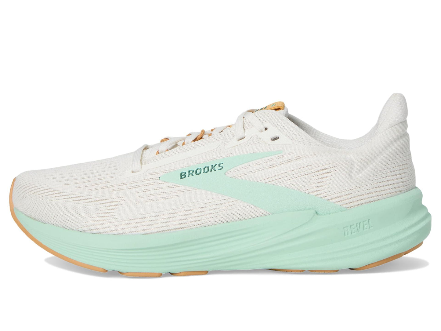 Brooks Women's Revel 8 Coconut/Taffy/Honeydew 11 Medium