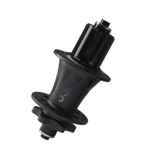rningo MTB Bike Hubs 32H/36Holes Disc Brake, Rear Hub HG for 8/9/10/11/12 Speed ，Sustain Quick Release Switch Thru Axle and Fit for Road Bike Hub (Black, 36H)