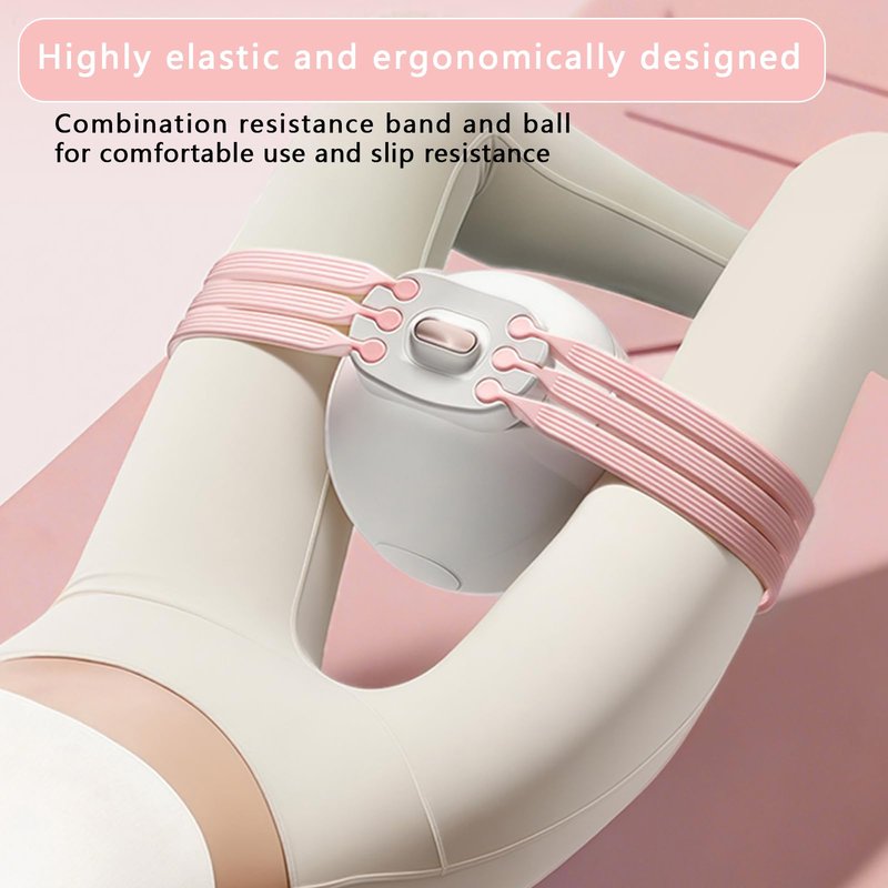 Thigh Trainer Kegel Exerciser,Pelvic Floor Muscle Trainer, Leg Slimming, Buttocks Lifting, Fitness, Powerful Stretching Without Displacement for Leg Shaping Pelvic Floor Trainer, Postpartum Training