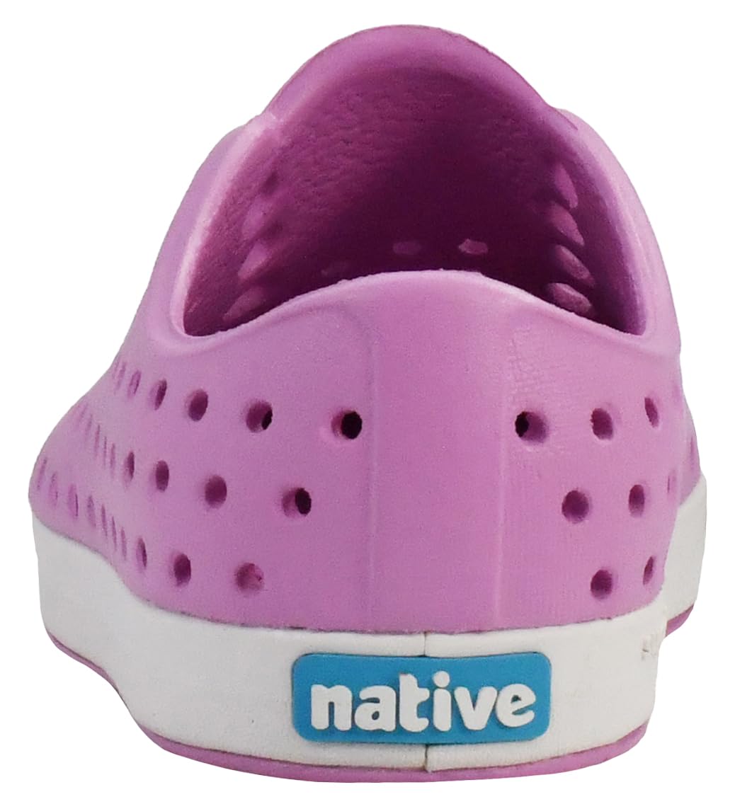 Native Shoes Unisex-Kids Jefferson Sneakers, Chillberry Pink/Shell White, 11 Little Kid