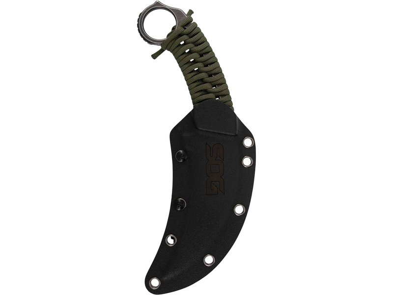 SOG GAMBIT XL / 4" BLADE/BLACK STONEWASH/BOX