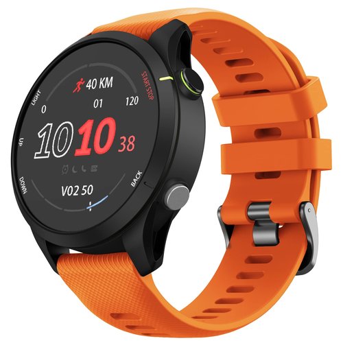 CUZOW Band Compatible with Garmin Vivoactive 4, 22mm Quick Release Silicone Band for Garmin Venu 3/2, Bands for Garmin 255/265/Galaxy Watch 46mm/3 45mm/Galaxy watch S3