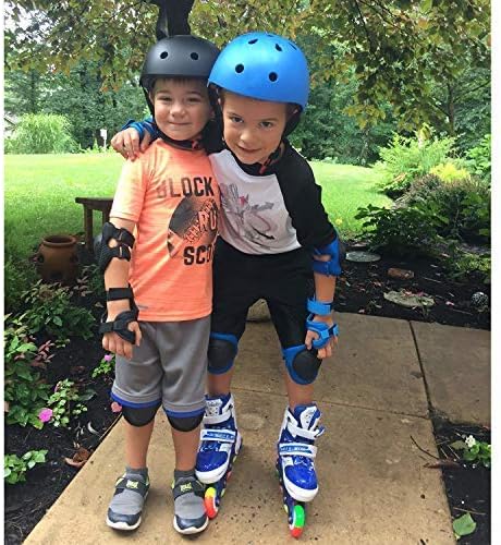Skiennix Adjustable Inline Skates for Kids | Light-Up Wheels for Ages 4-12 | Perfect Beginner Gift