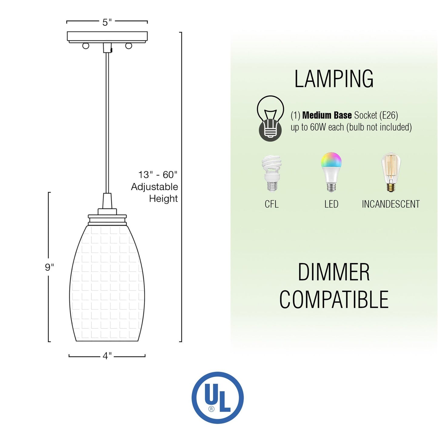 Kira Home Coast 9" Modern Oval Mini Pendant Light + Hand-Crafted Mosaic Sea Shell Glass, Brushed Nickel Finish/Neutral Color