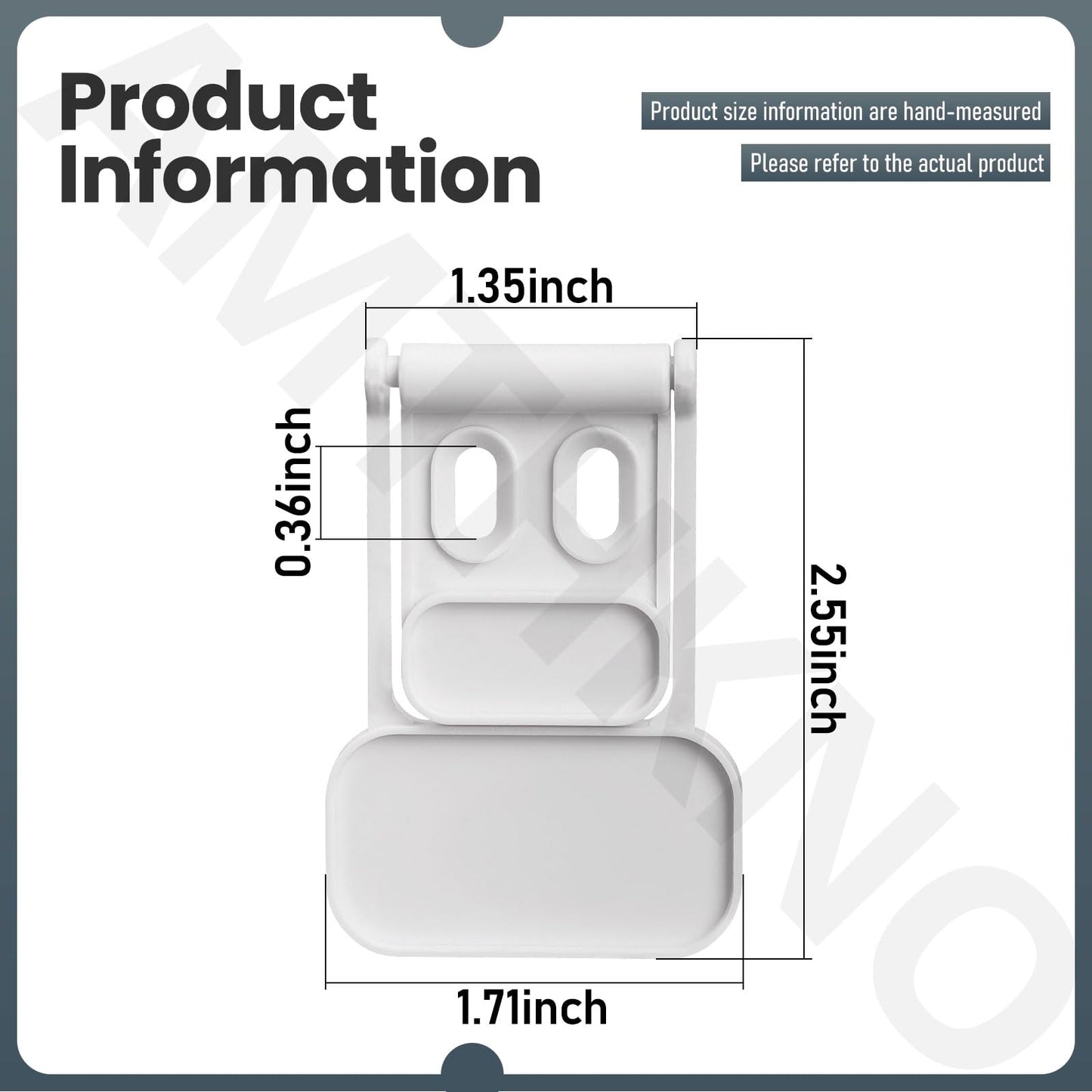Garage Door Mount Bracket for A-qara Door and Window Sensor, Easy Installation Garage Door Security Accessory