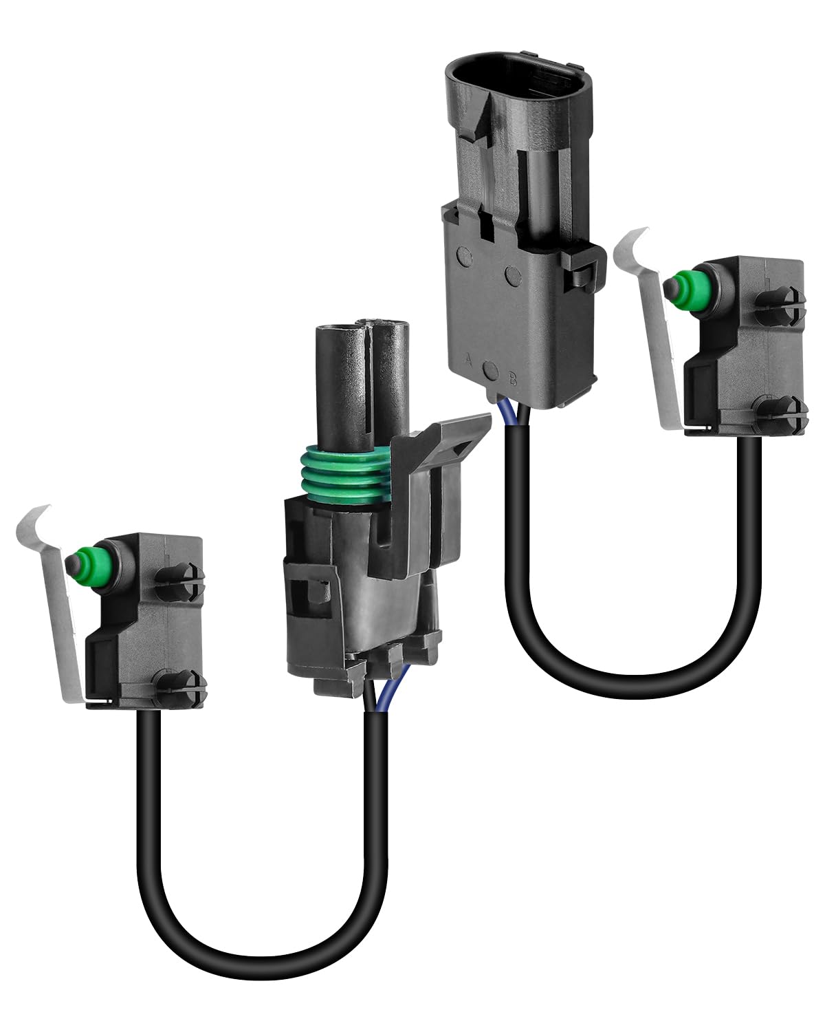 Vaticas Golf Cart DCS Forward Micro Switch Assembly Fit for EZGO TXT Medalist 1996-2002, Replace 73194G01 CS25536 73194-G01 73195-G01 CS25537 73195G01, 2PCS
