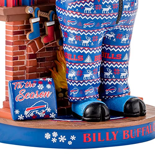 Buffalo Bills Holiday Bobblehead - NFL Team Mascot Figure