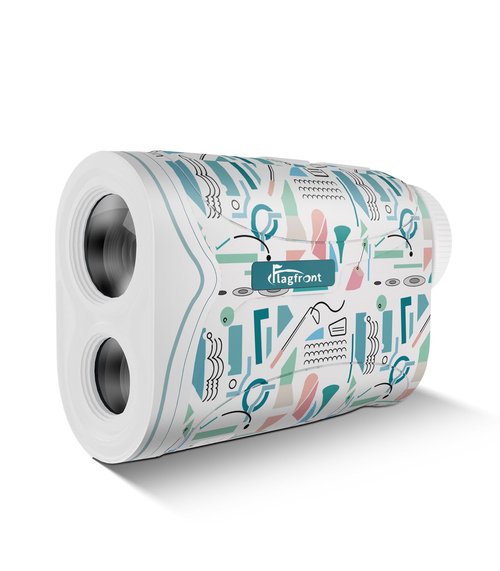 Flagfront Range Finder Golf Rangefinder with Slope, 1200 Yards Golf Range Finder, 6X Magnification, Flag Locking Vibration, Must Accessories for Golfer