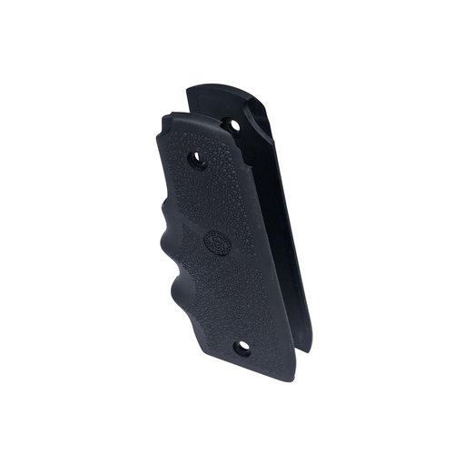 Hogue OverMolded Rubber Grip for Ruger MK IV MKIV 22/45 with Finger Grooves, Black - 79080