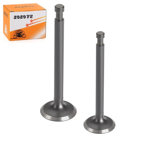 Exhaust & Intake Valve Set for Club Car 4 Cycle Gas Golf Cart 341cc Engine 1984-1991 1012513 1012514