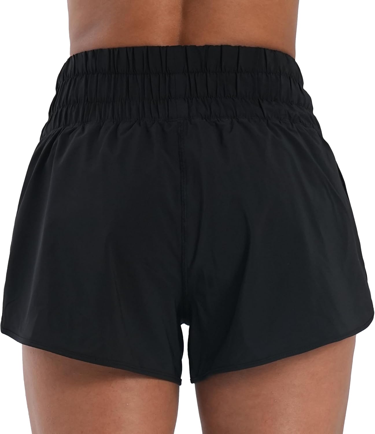 Sunzel High Waisted Running Shorts for Women - Quick Dry Mesh Liner & Zipper Pockets