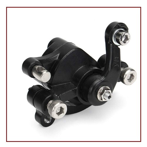 Acxico 1Set 140mm Rotor Electric Rear Disc Brake Caliper Kit for Mini Dirt Bike Go Kart Scooter ATV