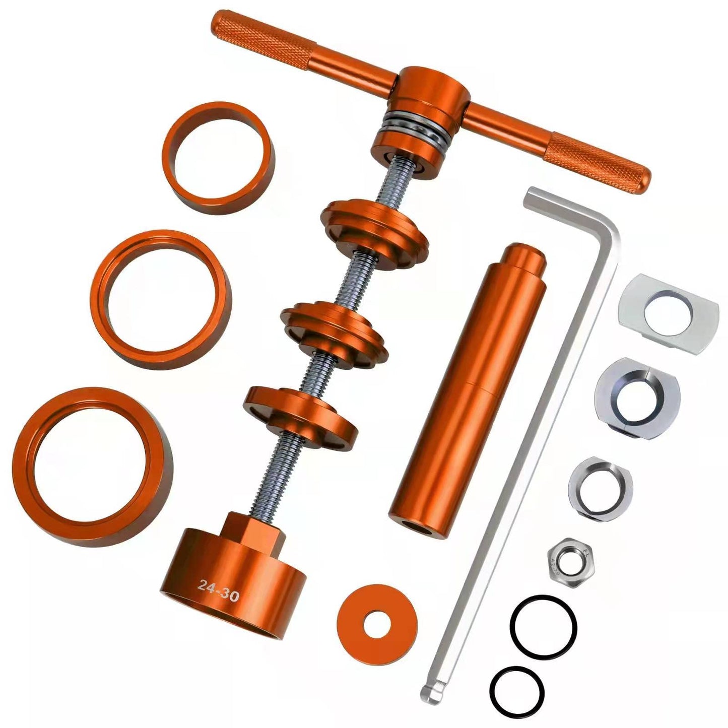 OugeWood Bicycle Bottom Bracket Install and Removal Tool Kit, Bearing Press Tool,Bike Bottom Bracket Remover,Suitable for BB86/BB30/BB91/BB92 and More