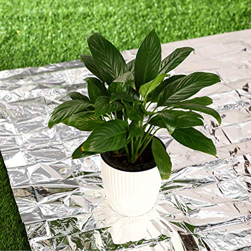 4 Pcs Emergency Thermal Blankets - Foil Heat Sheets