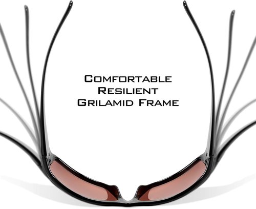 KastKing Iditarod Polarized Sport Sunglasses - Protective Lens Coating for Fishing, Driving & Cycling