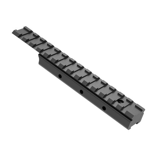 14 Slots 155mm/6.1" Long 11mm to 21mm Dovetail to Picatinny Rail Adapter, 3/8" to 7/8" Picatinny Rail Riser Mount Sporting Optics Dovetail to Picatinny Adapter Picatinny Rail Riser (DV14-1)