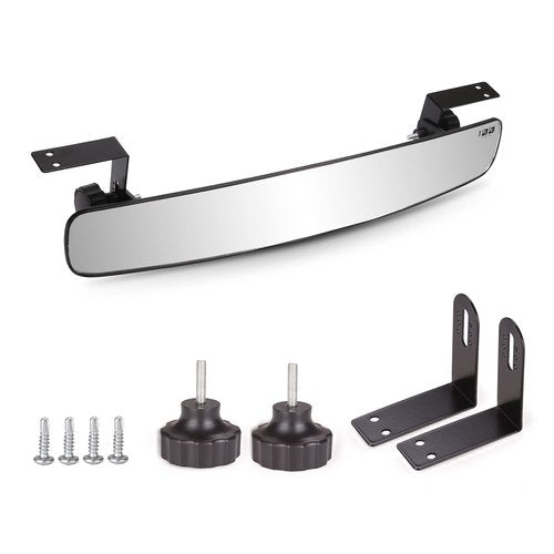 10L0L Golf Cart Rear View Mirror for Yamaha EZGO Club Car - Universal Golf Cart Mirrors 16.5" Extra Wide 180 Degree Panoramic RearView Mirror