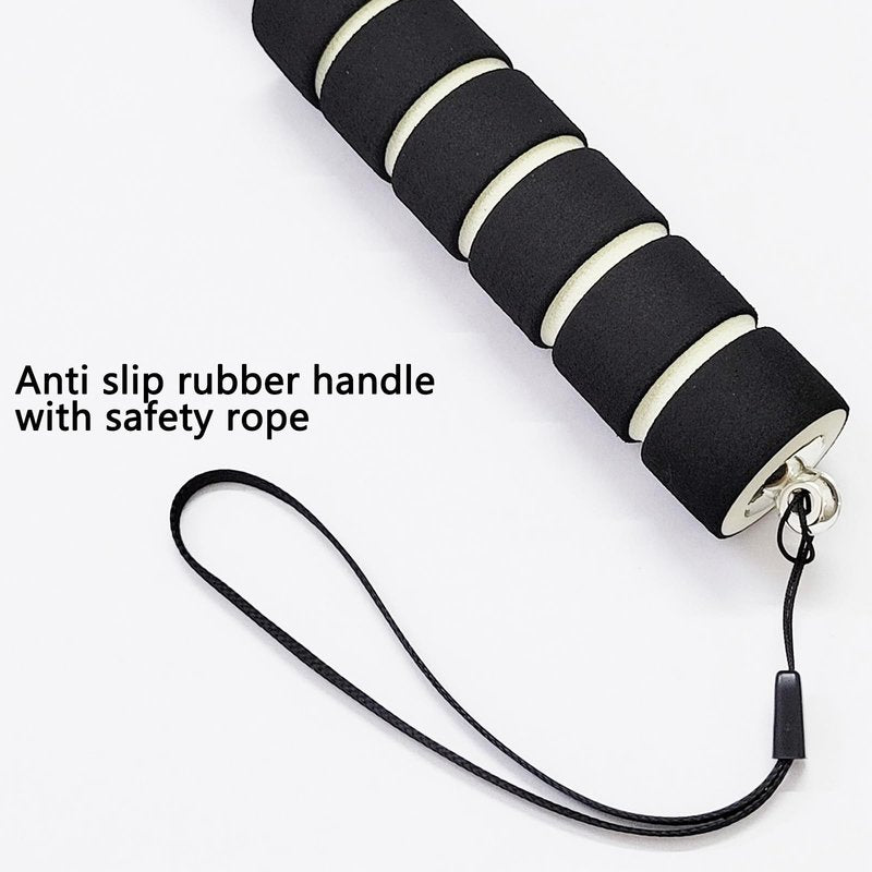 Auto-plaza 9 Feet Aluminum Alloy Golf Ball Retriever Telescopic Black for Water Golf Ball Picker Grabber Golf Accessories (2)