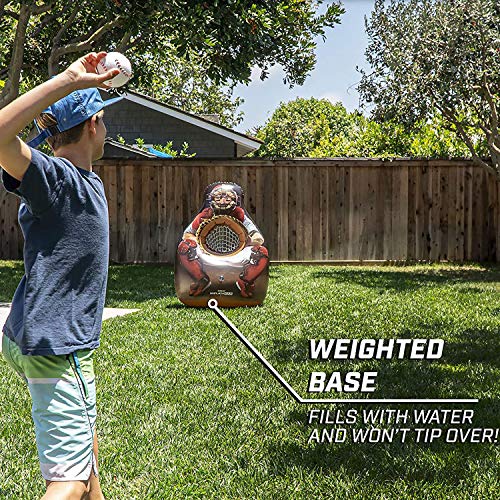 Inflatable Baseball Catcher Pitching Game - Inflataman Set