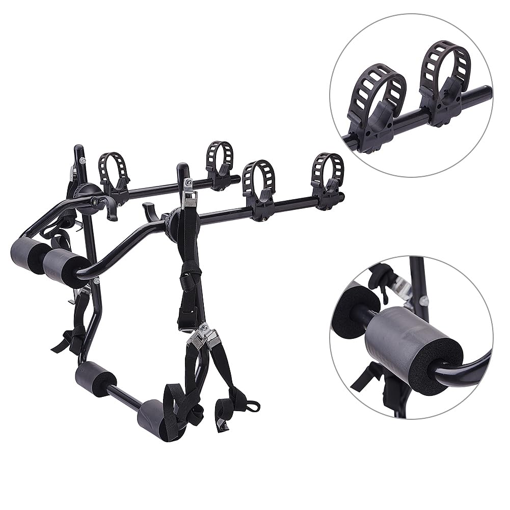 XIMINZ 2-Bike Rack for SUV Car Bicycle Rack Carrier 8-Point Support