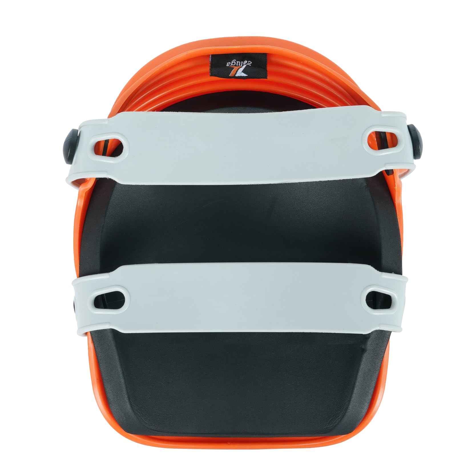 Zeluga 15-431 Ultraflex Non-Skid Premium Protective Gear with Flexible Design Plastic Kneepad, Orange