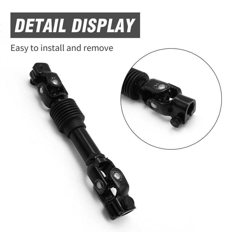 Vkinman 70580-G01 Golf Cart Intermediate Steering Shaft Assembly Joint Replacement for EZGO TXT 2001-Up Model Golf Carts