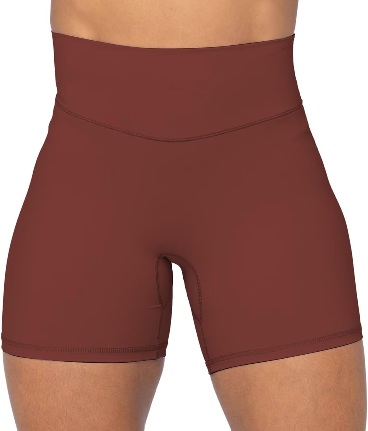 Sunzel High Waist Biker Shorts - No Front Seam, Squat Proof Yoga & Workout Shorts for Women